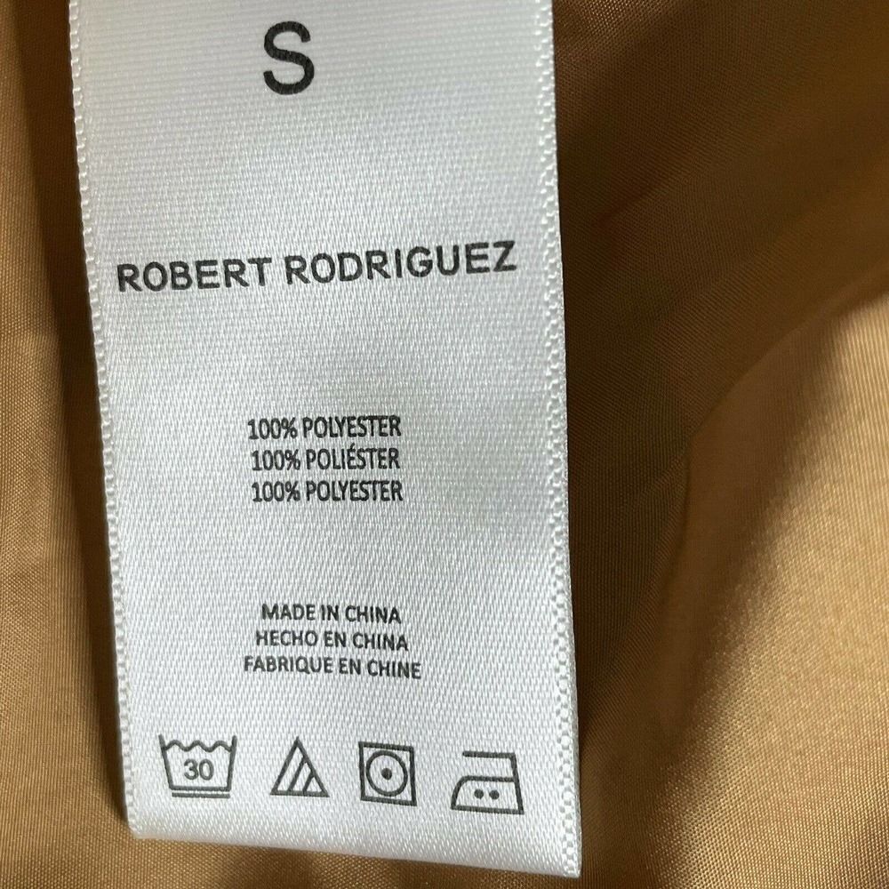 Robert Rodriquez Ayana Jacket Women’s Small Faux Suede Moto Asymmetrical Zip - Picture 11 of 11